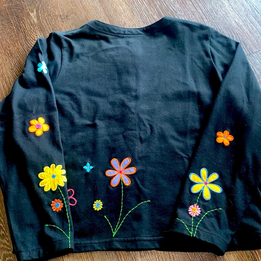 Michael Simon Lite Blk W/ Pretty Spring Flowers. … - image 6